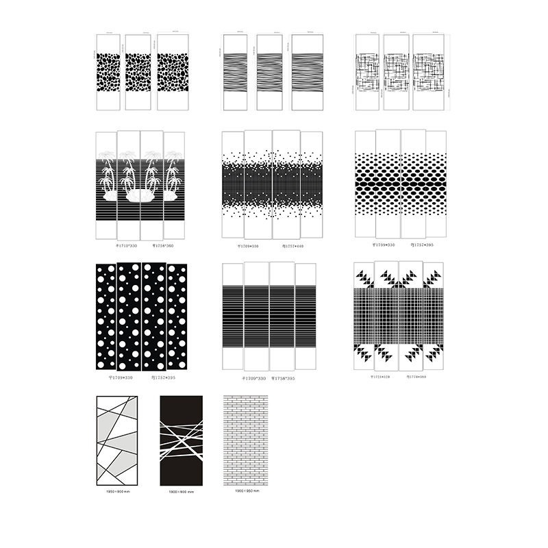 Processus d'impression d'écran en soie blanc / or / noir / noir
