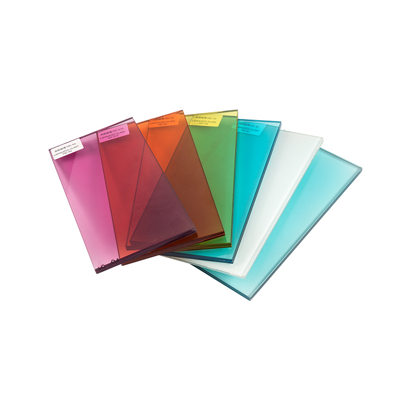 Couleurs de film EVA et PVB disponibles en verre de couleur de couleur rayonnement